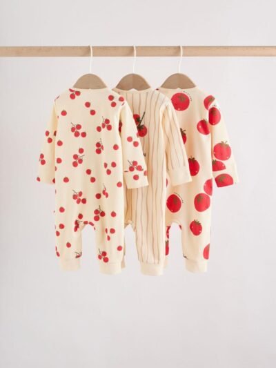 Red Tomato Baby Sleepsuits 3 Pack