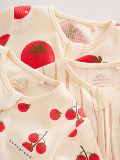 Red Tomato Baby Sleepsuits 3 Pack