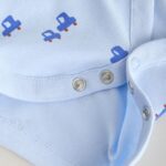Green Short Sleeve Baby Bodysuits 5 Pack