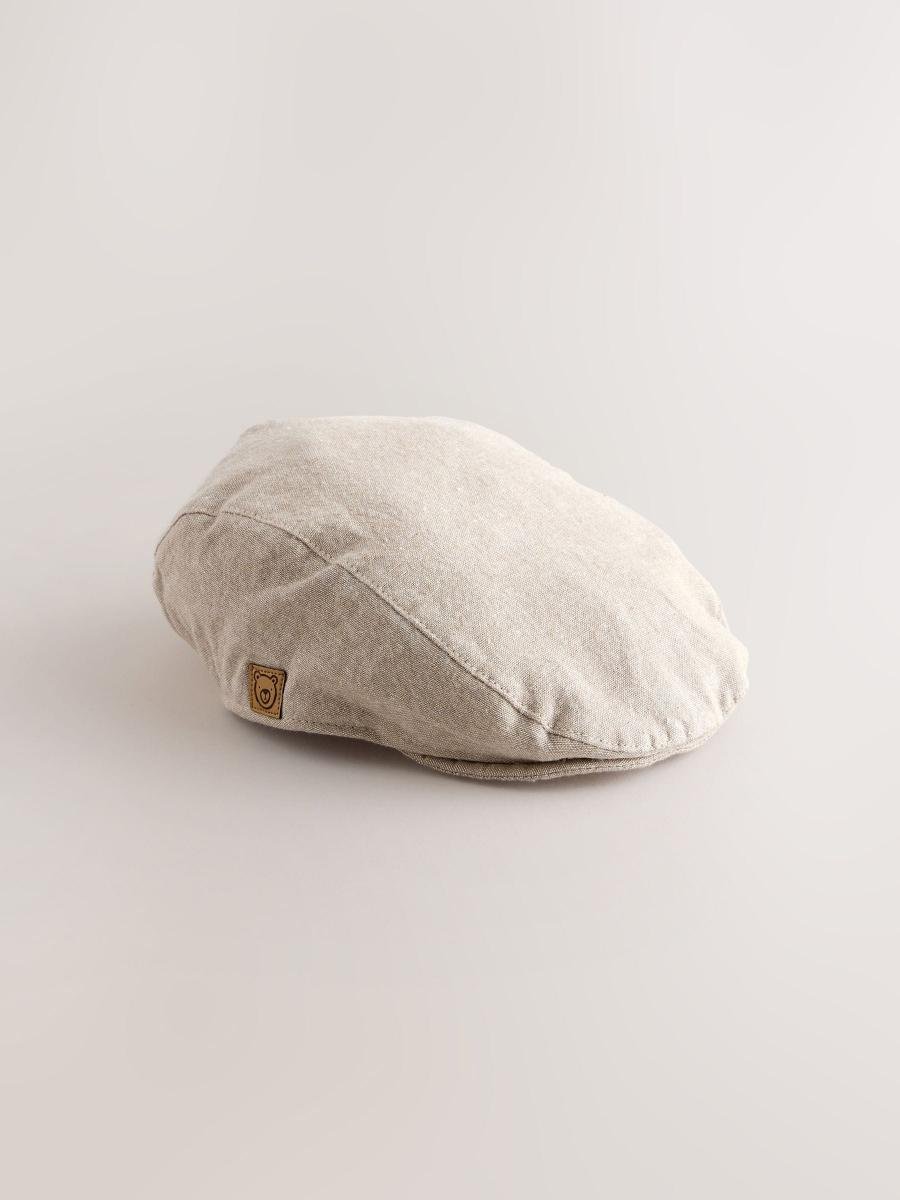 Neutral Baby Flat Cap