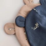 Multi Baby Beanie and Bibs 4 Piece Set