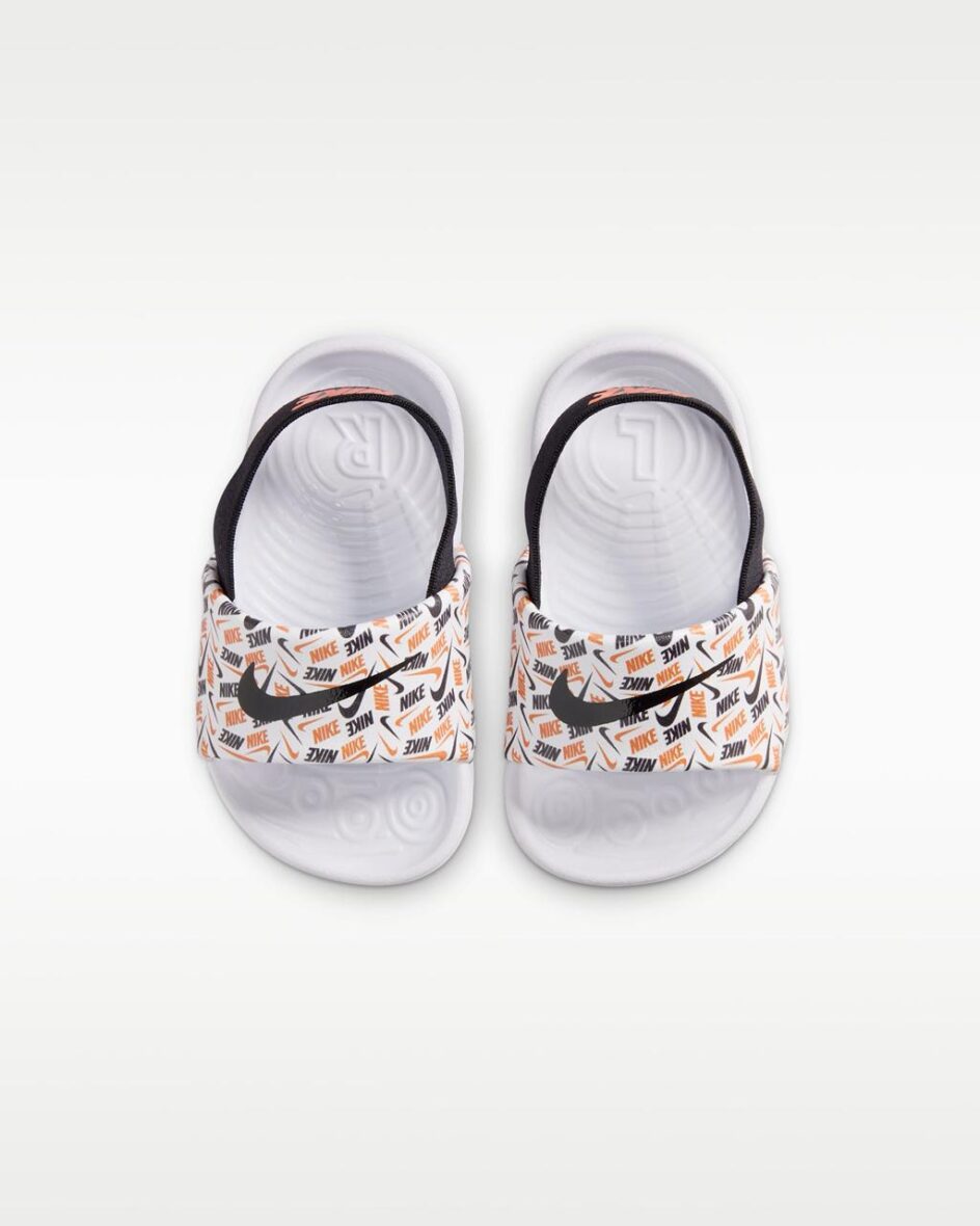 Nike kawa Slides for babies & toddlers White 3