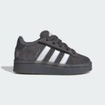 Campus 00s Led Lights Comfort Closure Elastic Lace Shoes Kids Grey