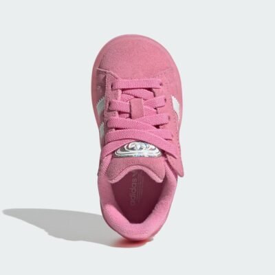 Campus 00s Led Lights Comfort Closure Elastic Lace Shoes Kids Pink