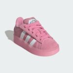 Campus 00s Led Lights Comfort Closure Elastic Lace Shoes Kids Pink