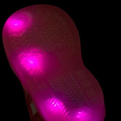 Campus 00s Led Lights Comfort Closure Elastic Lace Shoes Kids Pink