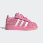 Campus 00s Led Lights Comfort Closure Elastic Lace Shoes Kids Pink