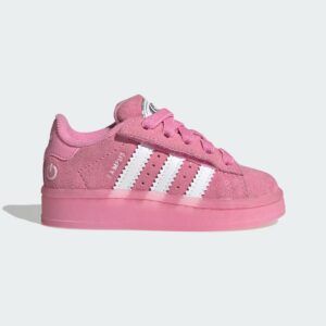 Campus 00s Led Lights Comfort Closure Elastic Lace Shoes Kids Pink