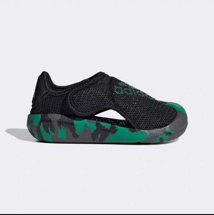 Adidas Altaventure Kids Sandals Black / Green Camo