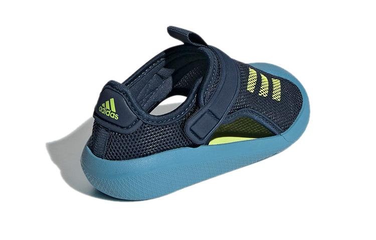 Adidas Altaventure Kids Sandals Crew Navy Solar Yellow 4