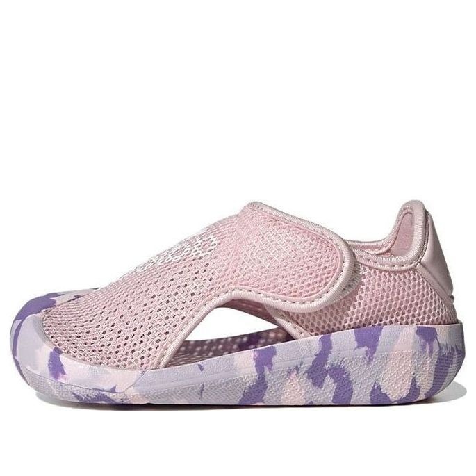 Adidas Altaventure Kids Sandals Pink Purple Sole 3