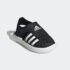 Adidas Closed-toe Summer Waterproof Sandals Black 7