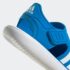 Adidas Closed-toe Summer Waterproof Sandals Blue 5