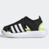 Adidas Closed-toe Summer Waterproof Sandals Light Green 1