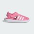 Adidas Closed-toe Summer Waterproof Sandals Pink 5