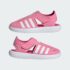 Adidas Closed-toe Summer Waterproof Sandals Pink 3