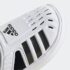 Adidas Closed-toe Summer Waterproof Sandals White 3