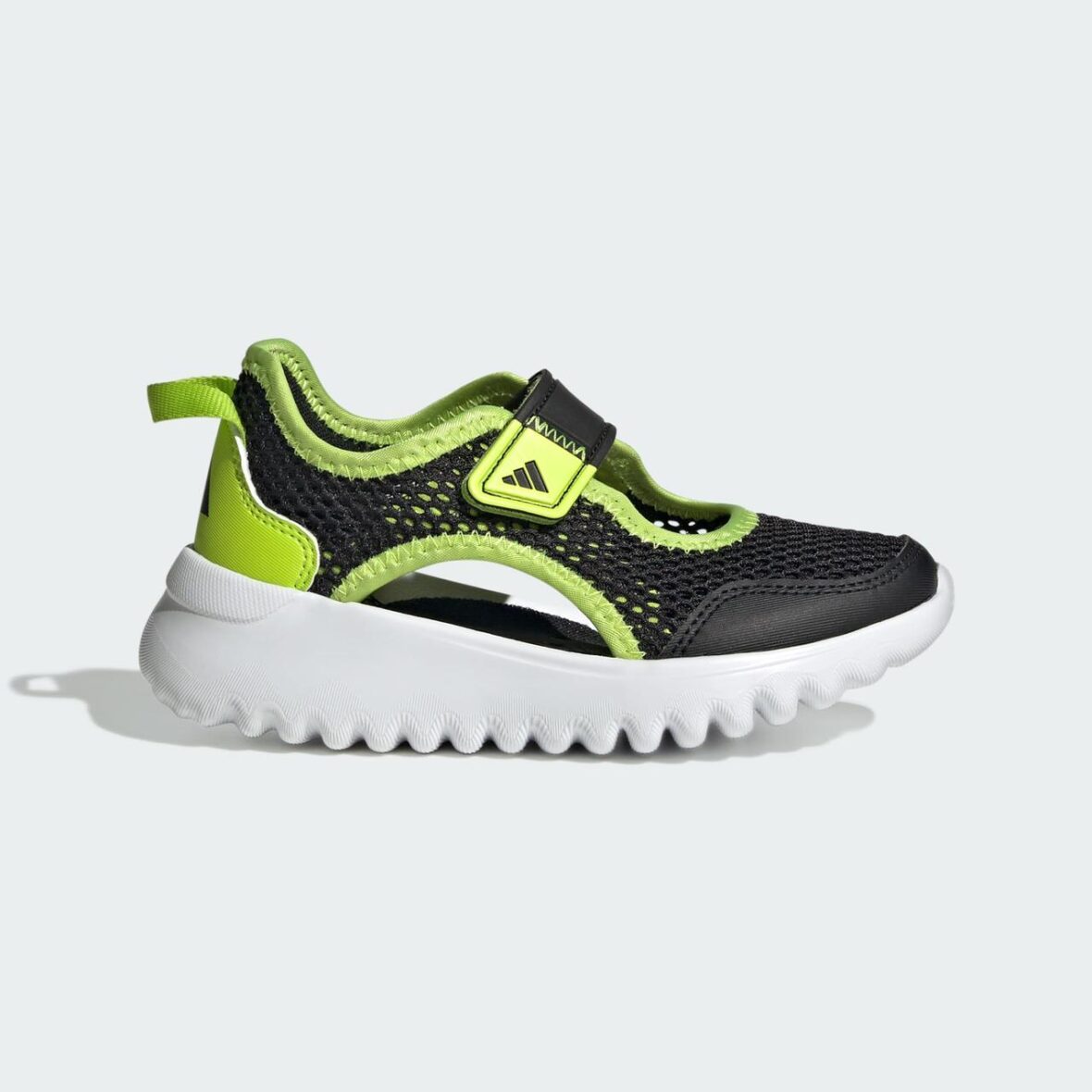Adidas Summer Flex Kids Hybrid Water Sandal – Black / Lemon
