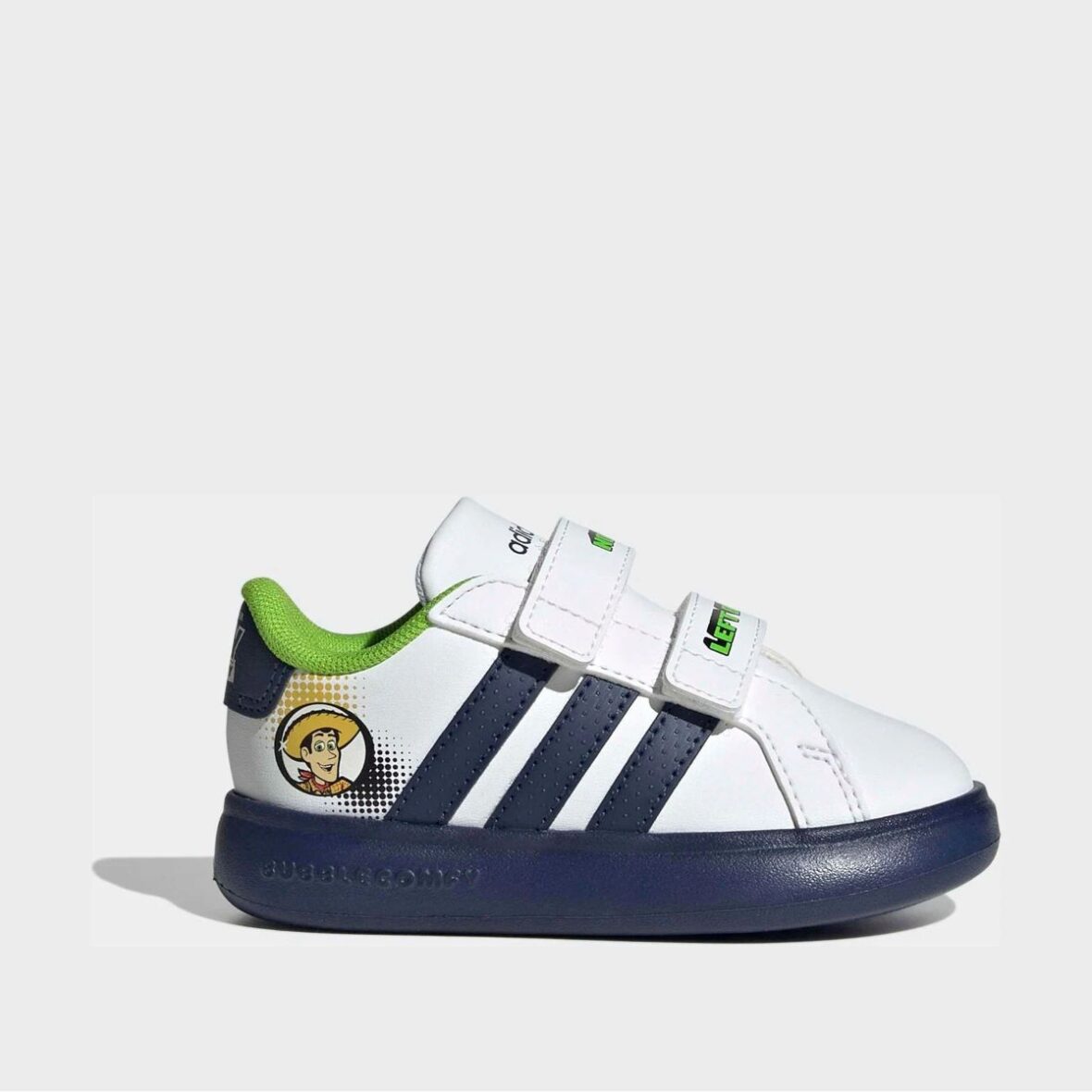 Adidas White Grand Court Toy Story Trainers