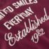 Berry Red Slogan Short Sleeve Back Print T-Shirt 2