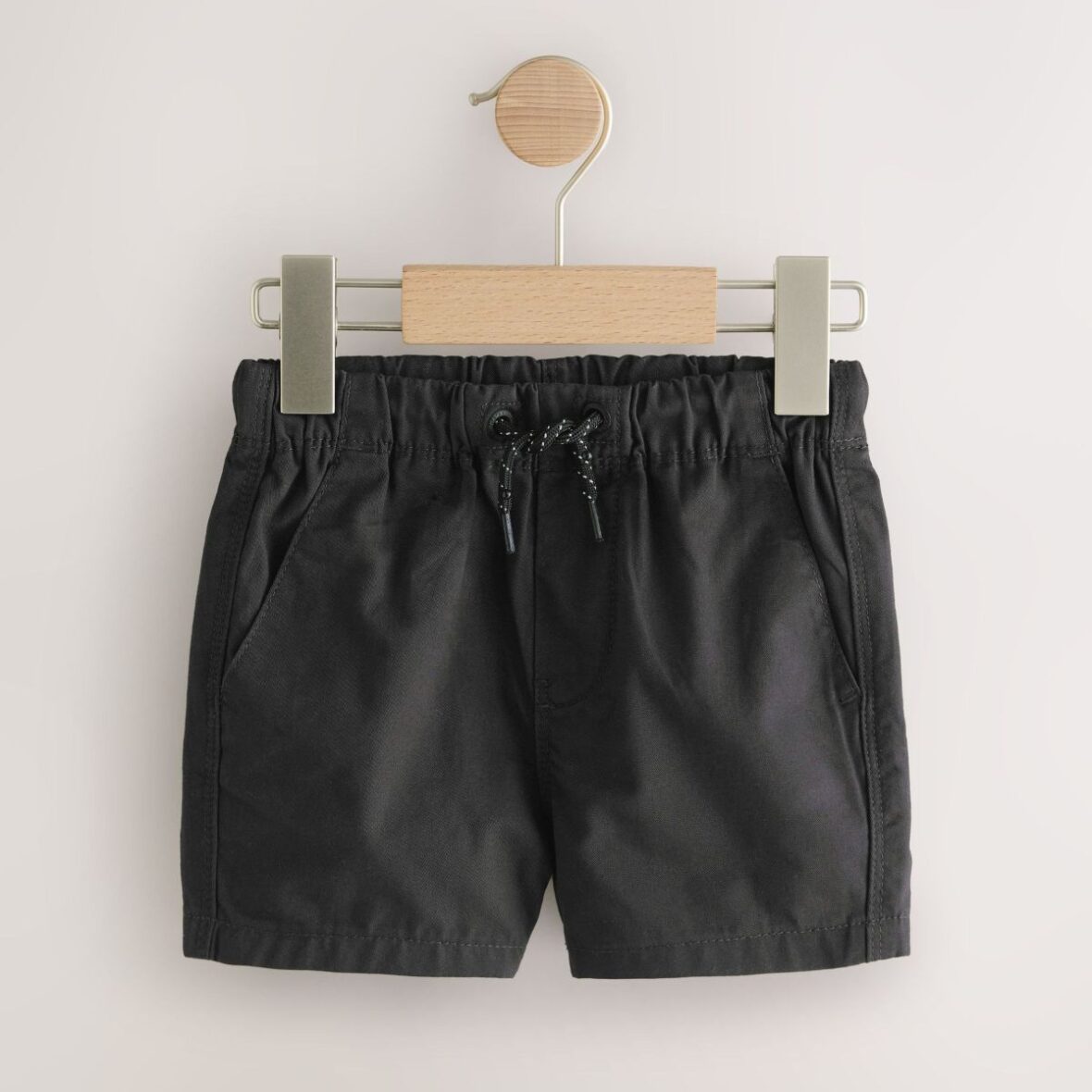 Black Pull On Shorts (3mths-7yrs)
