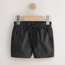 Black Pull On Shorts 1