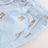 Blue Bear Print Pull On Shorts 2