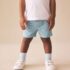 Blue Checkerboard Pull On Shorts 4
