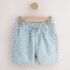 Blue Checkerboard Pull On Shorts 1