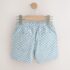 Blue Checkerboard Pull On Shorts 2