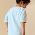 Blue Farm Trio Embroidery Short Sleeve Appliqué T-Shirt 2