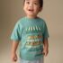 Blue/Green Fruit Stall Short Sleeve Appliqué T-Shirt 2