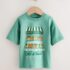 Blue/Green Fruit Stall Short Sleeve Appliqué T-Shirt 3
