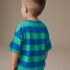 Blue/Green Mickey Mouse Short Sleeve T-Shirt 1