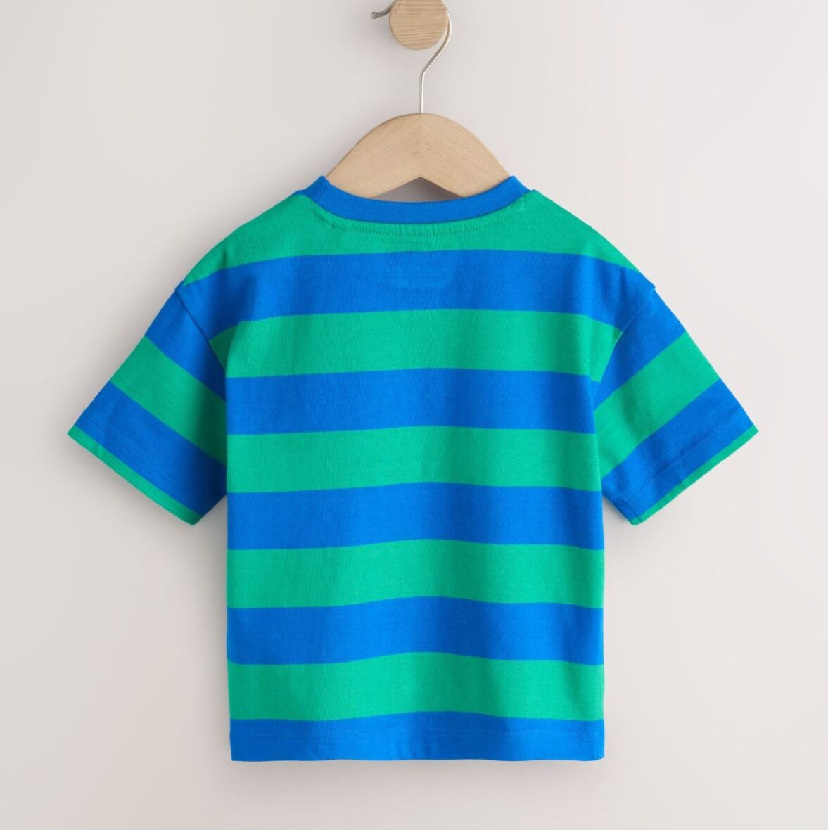 Blue Green Mickey Mouse Short Sleeve T-Shirt 4