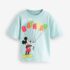 Blue Mickey Mouse Short Sleeve T-Shirt 2