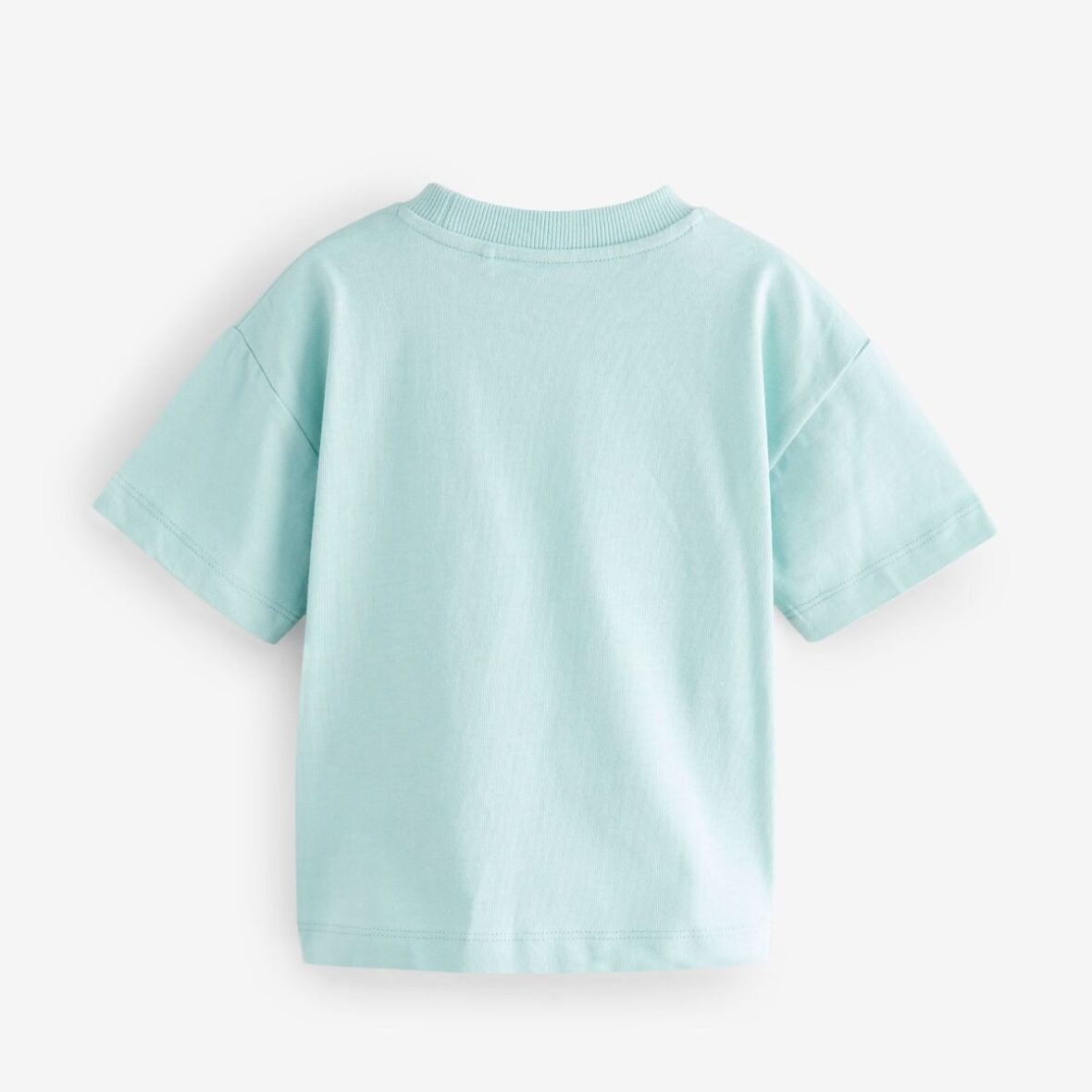 Blue Mickey Mouse Short Sleeve T-Shirt 2