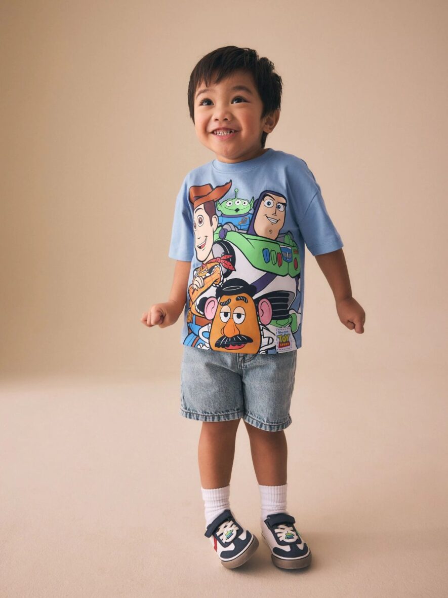 Blue Toy Story Short Sleeve T-Shirt 1