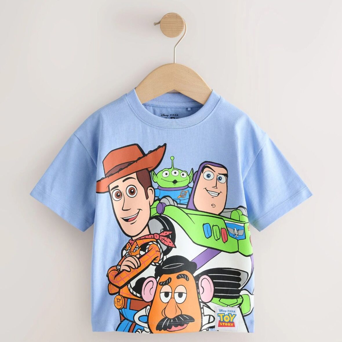 Blue Toy Story Short Sleeve T-Shirt (3mths-8yrs)