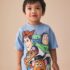 Blue Toy Story Short Sleeve T-Shirt 2