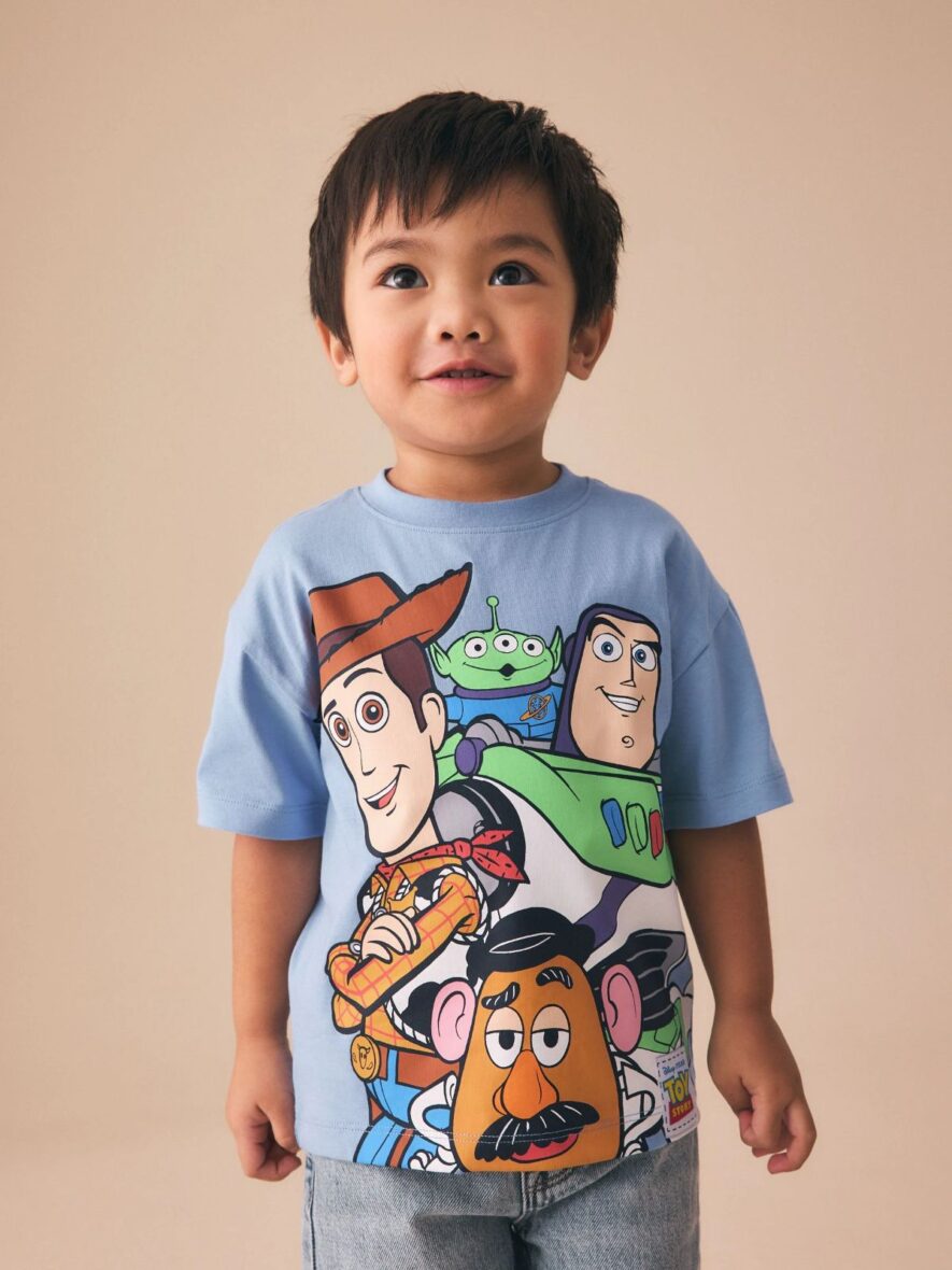 Blue Toy Story Short Sleeve T-Shirt 4