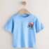 Blue Village Fete Short Sleeve Back Print T-Shirt 4