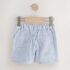 Blue/White Stripe Chino Shorts 1