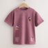 Burgundy Mickey Mouse Oversized License Graphic T-Shirt 1