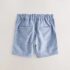 Chambray Blue Linen Blend Chino Shorts 1
