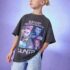 Charcoal Grey KPOP Demon Hunters Short Sleeve T-Shirt 4