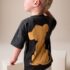 Charcoal Grey Lion King Short Sleeve T-Shirt 4