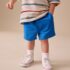 Cobalt Blue Pull On Shorts 4