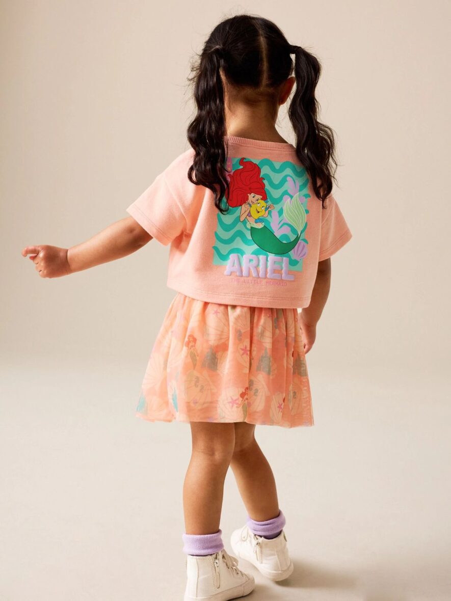 Coral Ariel Disney Top & Skirt Set 1