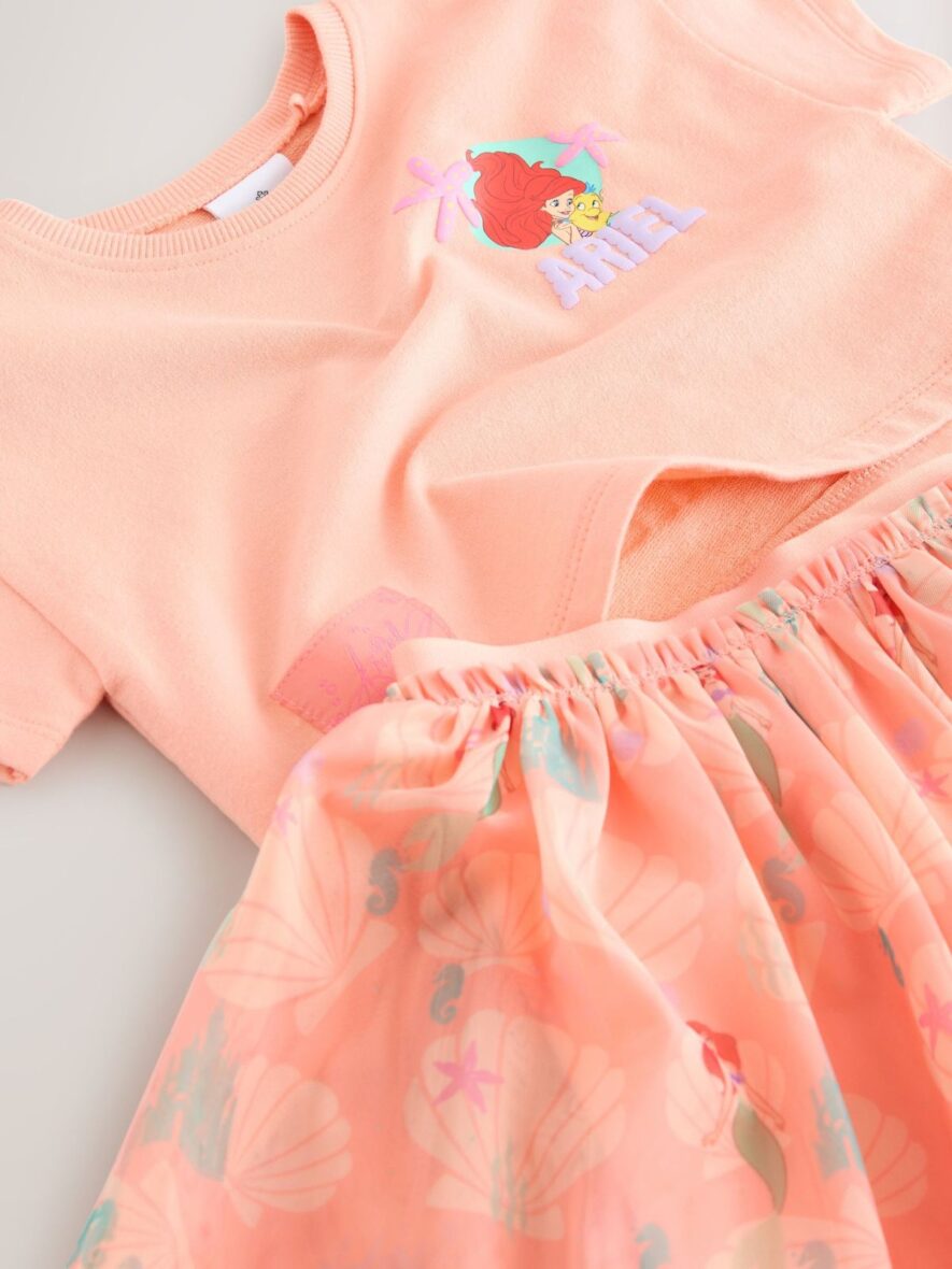 Coral Ariel Disney Top & Skirt Set 4